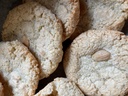Lundi ou mardi : biscuit meringué aux amandes