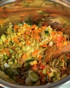Nage indienne au poulet Mulligatawny...miam !