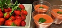 Mardi ou mercredi : Soupe de fraises à la menthe