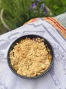 Mercredi ou jeudi : Crumble aux poires et pépites de chocolat
