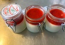 Mardi ou mercredi : Flan libanais à l'eau de rose et coulis maison