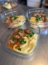 Mardi ou mercredi : Boulettes Albondigas et polenta crémeuse au parmesan Betty