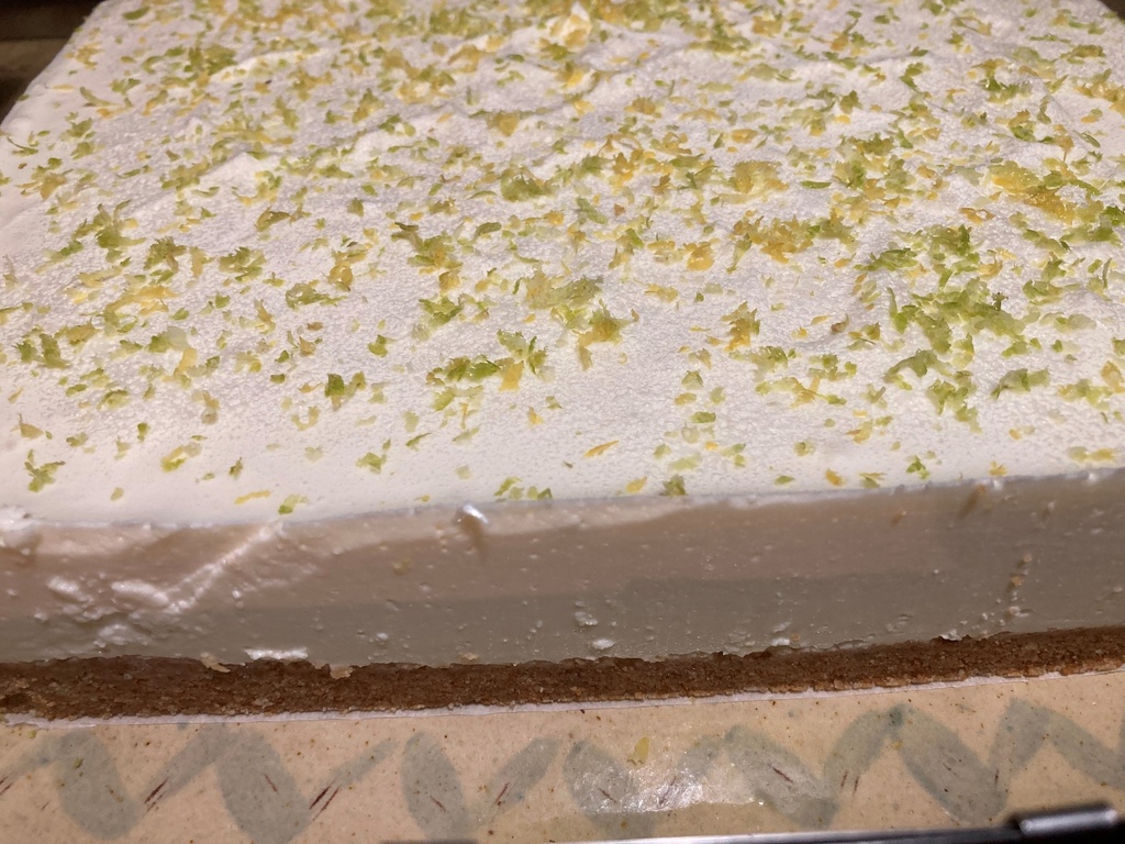 Mardi ou mercredi : Cheesecake vanille citron
