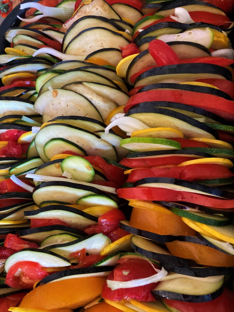 Vendredi : Tian de légumes du soleil, poisson blanc du marché