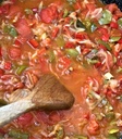 Vendredi : Piperade de poisson maison, riz basmati