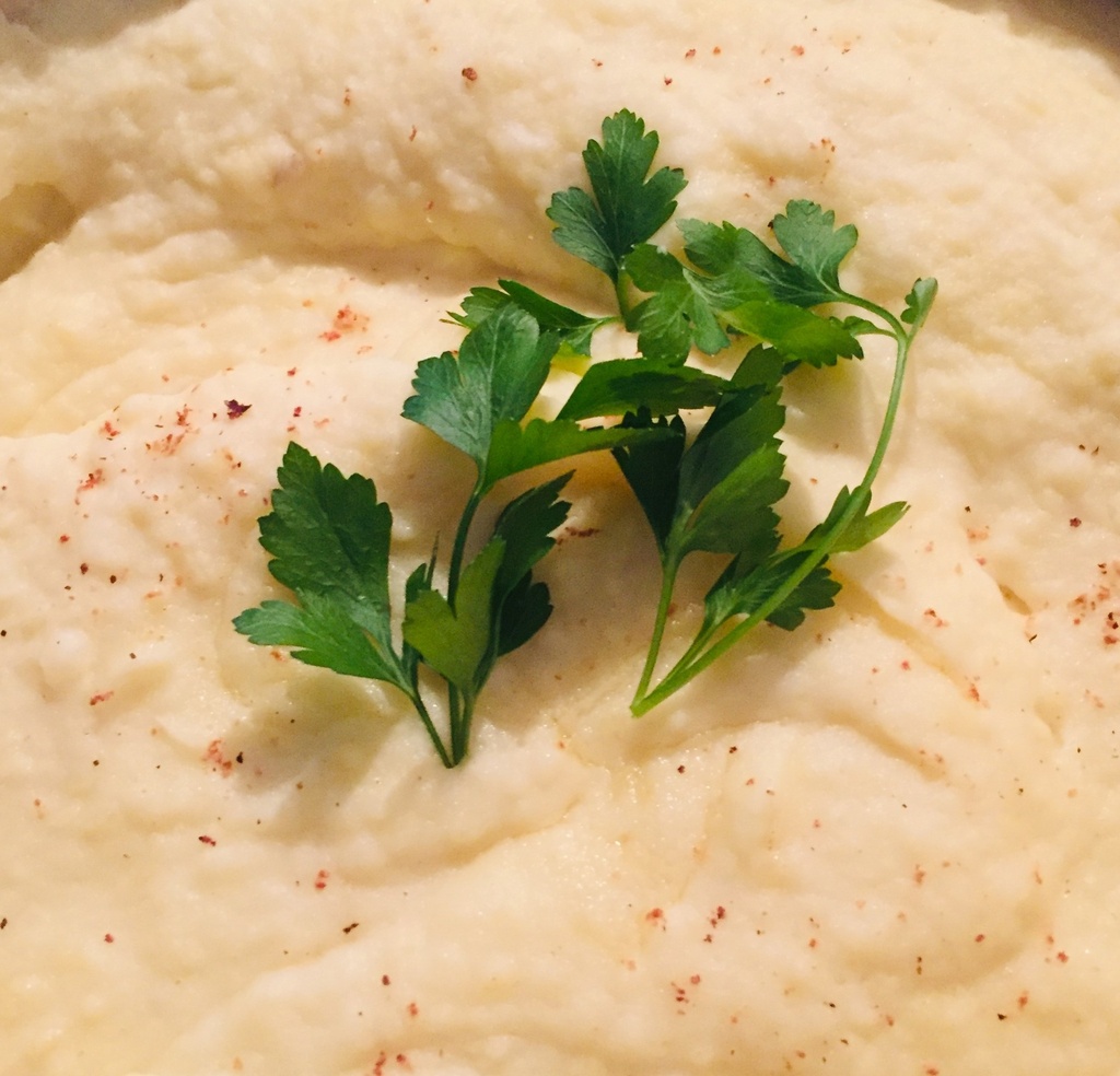 Mardi ou mercredi : Miam Miam! Purée saucisse de chez Garcia...et la purée au tamis...!
