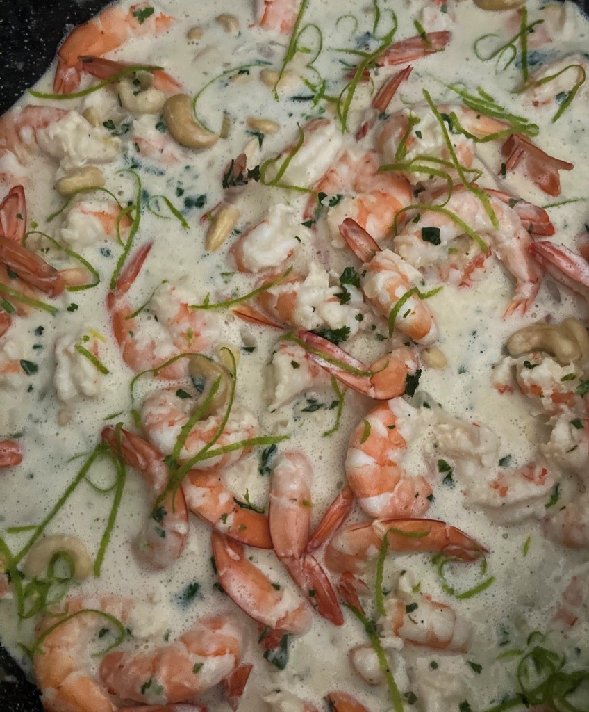 Vendredi : Crevettes en fête et riz burani