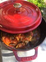 Jeudi ou vendredi : Escalope milanaise, ratatouille confite au safran